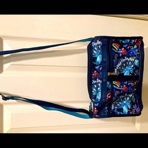 LeSportsac “Coconut Grove” Deluxe Shoulder Satchel, Beautiful Colors